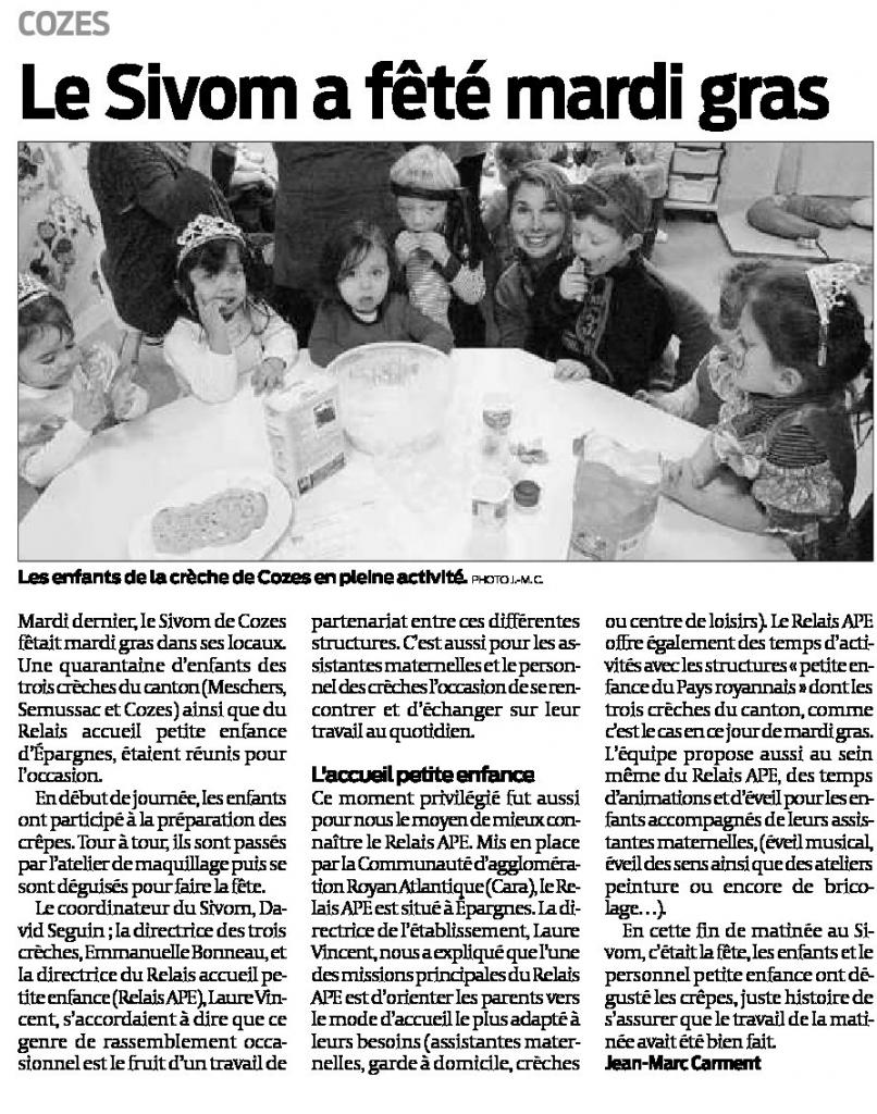 Article mardi gras