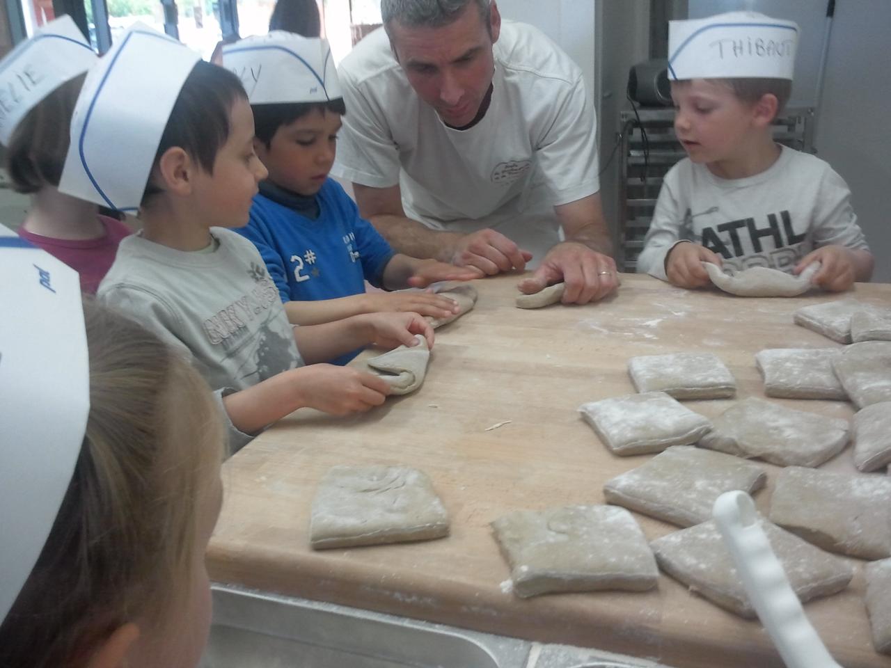 Travail de la pâte